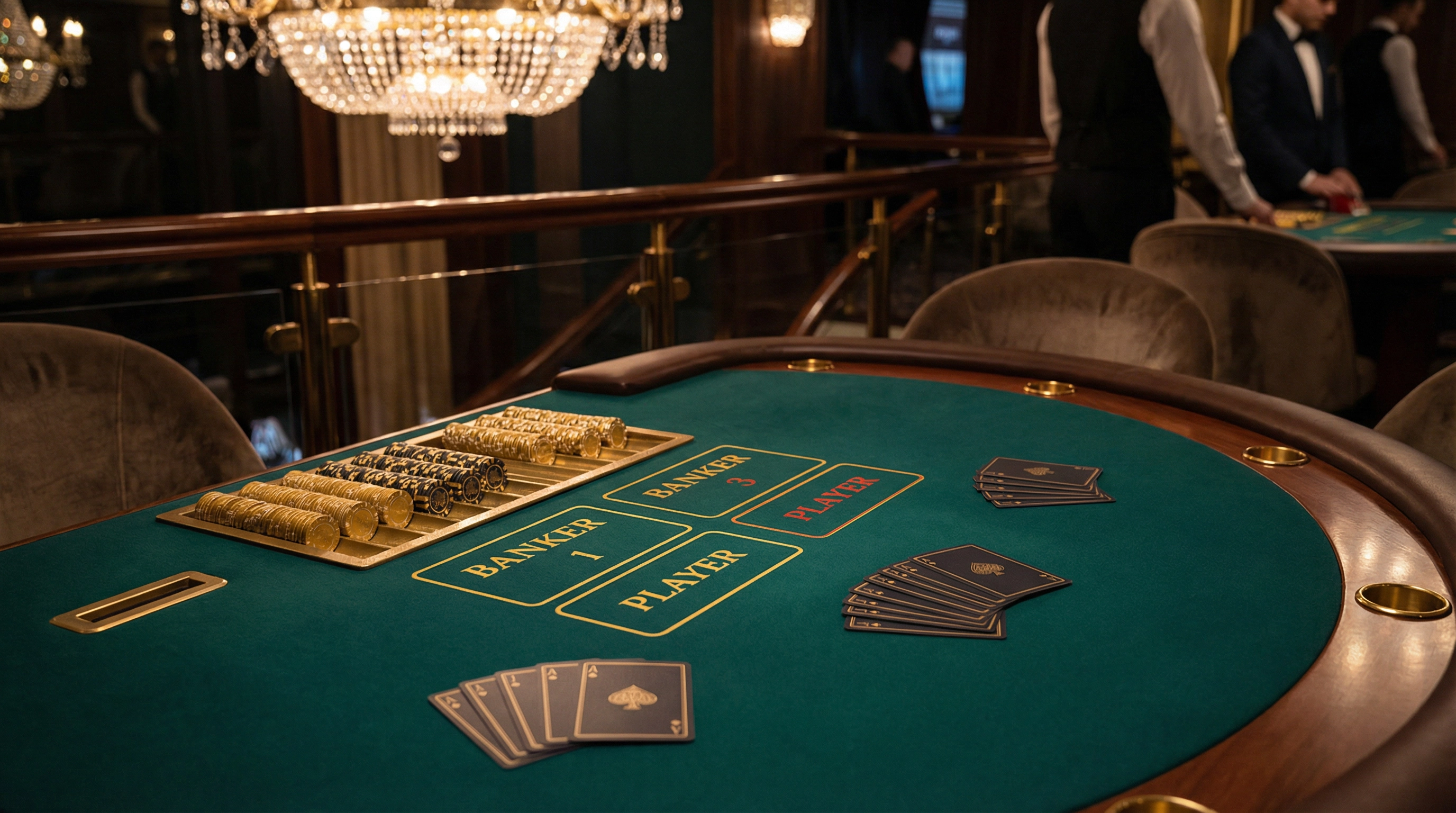 Bacará - Juego de cartas elegante